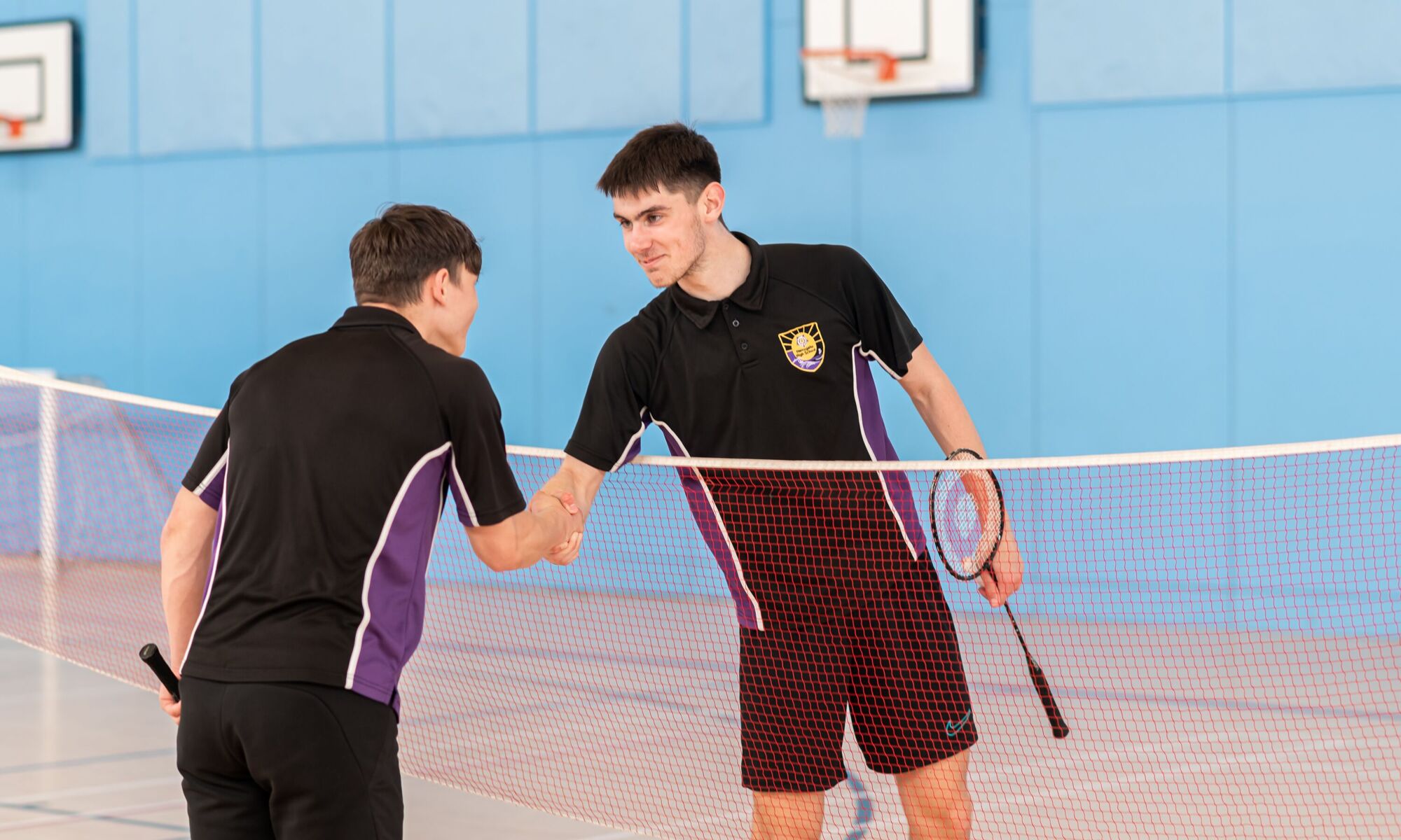 Harrogate High School Student in PE